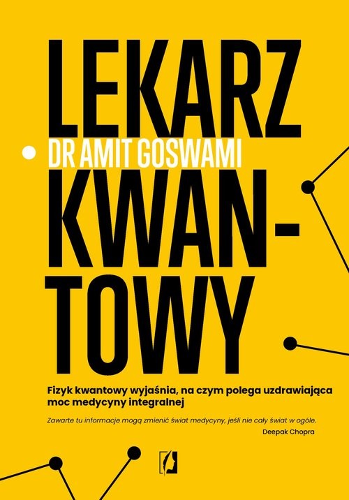 okładka Lekarz kwantowy książka | Amit Goswami