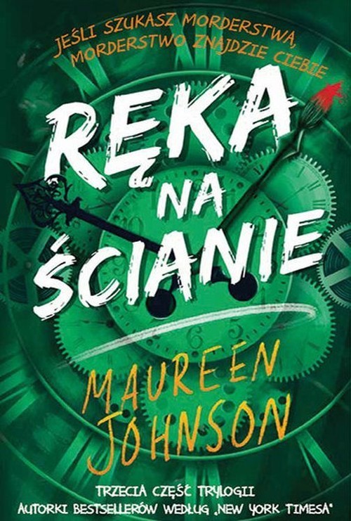 okładka Ręka na ścianie książka | Maureen Johnson