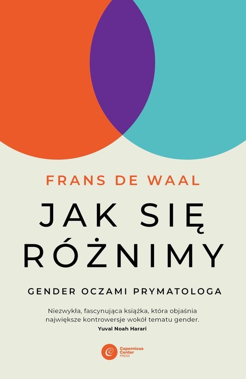 okładka Jak się różnimy? Gender oczami prymatologa książka | Frans de Waal