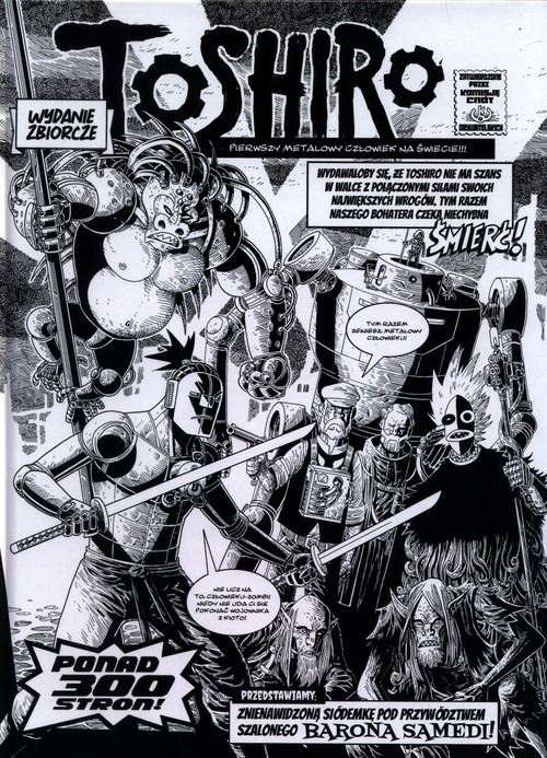 okładka Toshiro wydanie zbiorowe książka | Clarence Weatherspoon