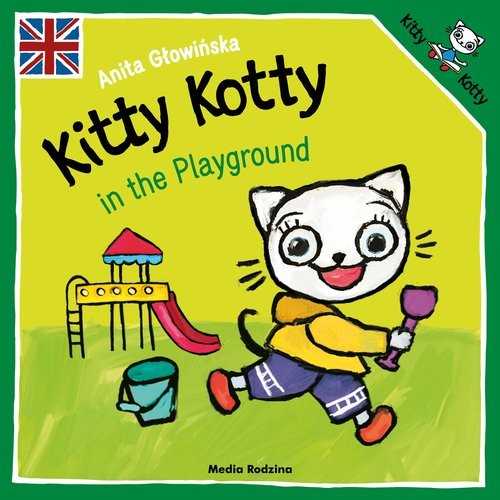 okładka Kitty Kotty in the Playground książka | Anita Głowińska