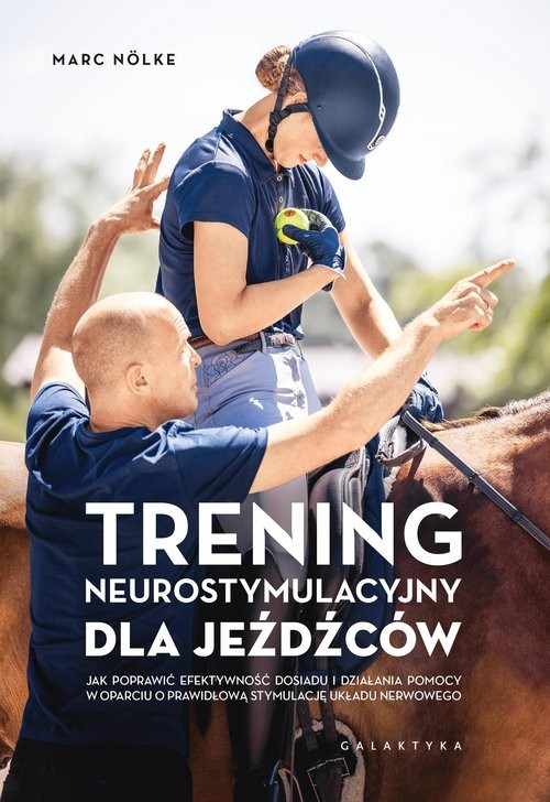 okładka Trening neurostymulacyjny dla jeźdźców Jak poprawić efektywność dosiadu i działania pomocy w oparciu o prawidłową stymulację układu nerwowe książka | Marc Nolke