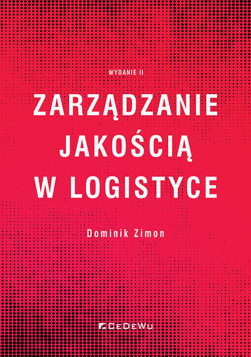 okładka Zarządzanie jakością w logistyce książka | Zimon Dominik