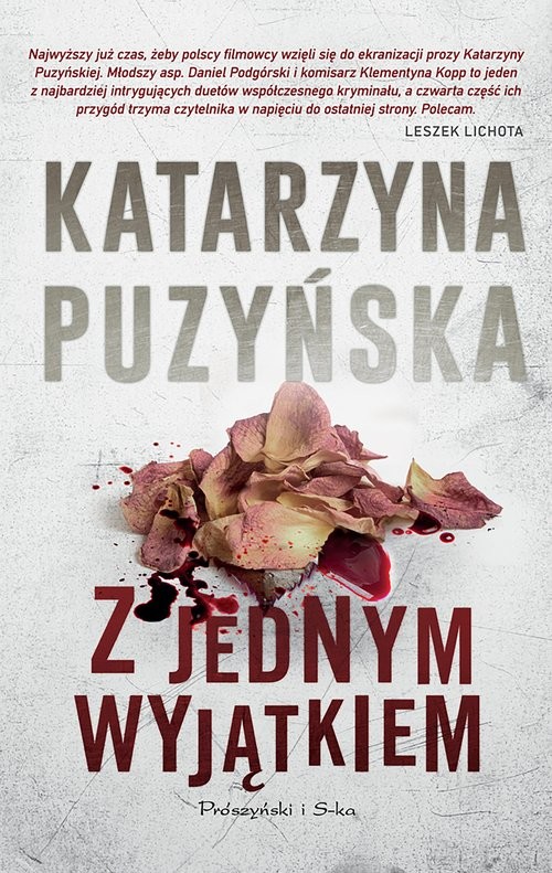 okładka Z jednym wyjątkiem książka | Katarzyna Puzyńska