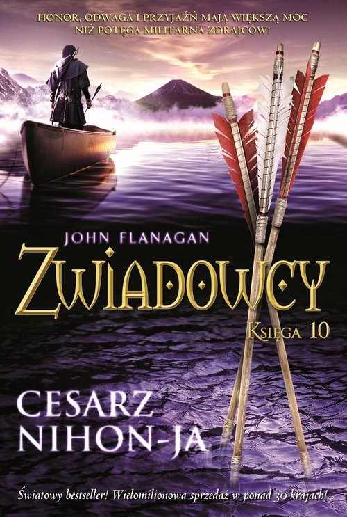 okładka Cesarz Nihon-Ja Zwiadowcy Tom 10 książka | John Flanagan
