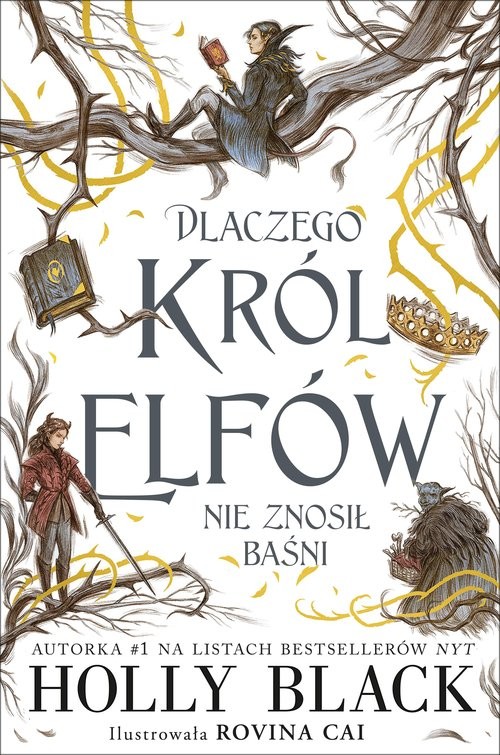 okładka Dlaczego król elfów nie znosił baśni książka | Holly Black