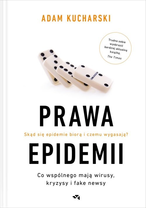 okładka Prawa epidemii Skąd się epidemie biorą i czemu wygasają? książka | Adam Kucharski