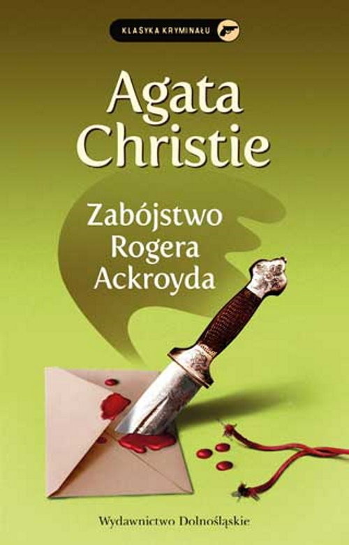 okładka Zabójstwo Rogera Ackroyda książka | Agata Christie