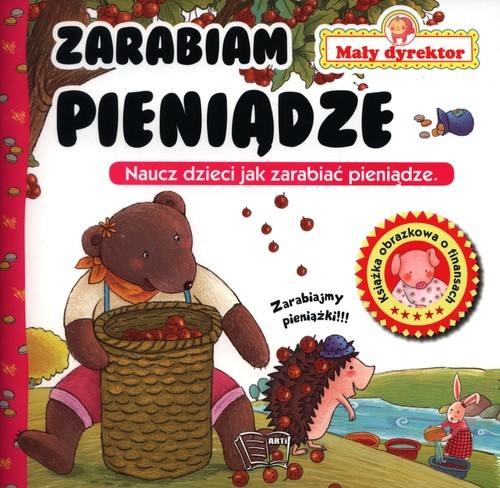 okładka Mały Dyrektor Zarabiam pieniądze książka