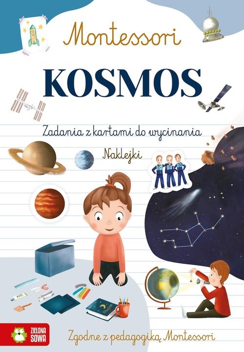 okładka Montessori Kosmos książka | Zuzanna Osuchowska