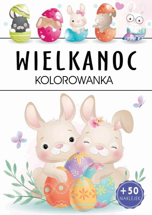 okładka Wielkanoc kolorowanka książka