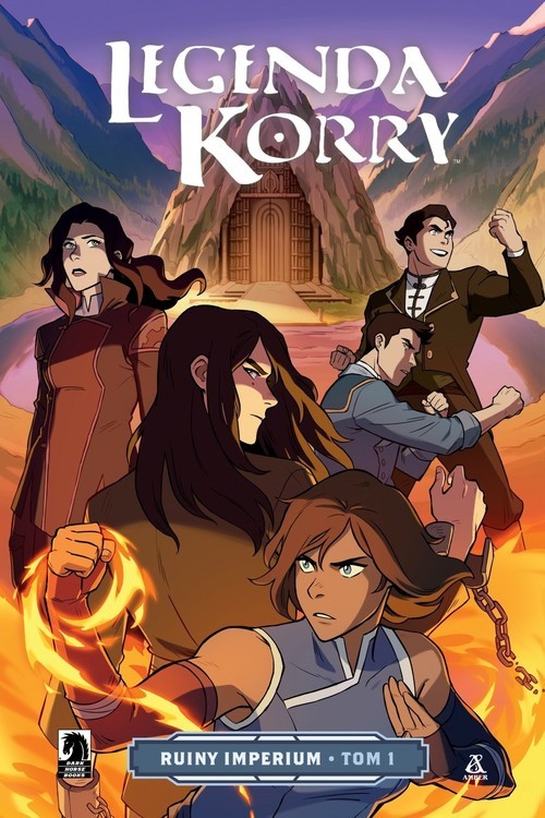 okładka Legenda Korry: Ruiny imperium Tom 1 książka