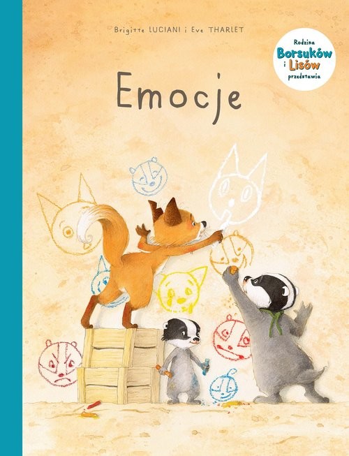 okładka Rodzina Borsuków i Lisów przedstawia. Emocje. Tom 1 książka
