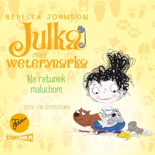 okładka Julka – mała weterynarka. Na ratunek maluchom audiobook | MP3 | Rebecca Johnson