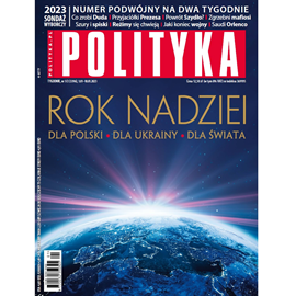 okładka AudioPolityka Nr 1/2 z 1 stycznia 2023 roku audiobook | MP3 | Polityka