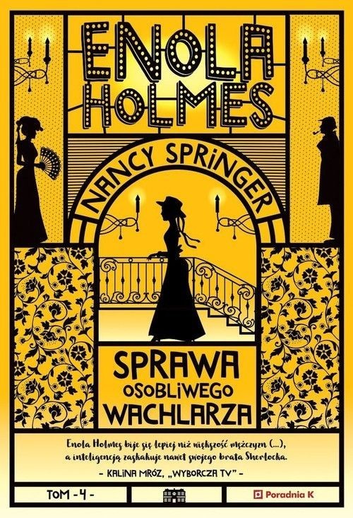okładka Enola Holmes Sprawa osobliwego wachlarza książka | Nancy Springer