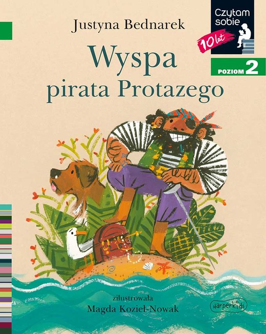 okładka Wyspa pirata Protazego. Czytam sobie. Poziom 2
 książka | Justyna Bednarek