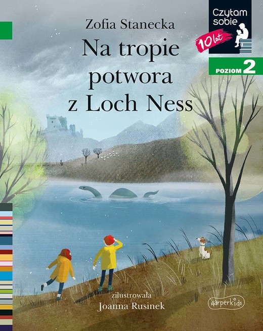okładka Na tropie potwora z Loch Ness. Czytam sobie. Poziom 2 książka | Zofia Stanecka