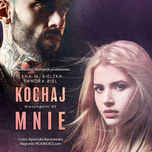 okładka Kochaj mnie audiobook | MP3 | Lena M. Bielska, Sandra Biel