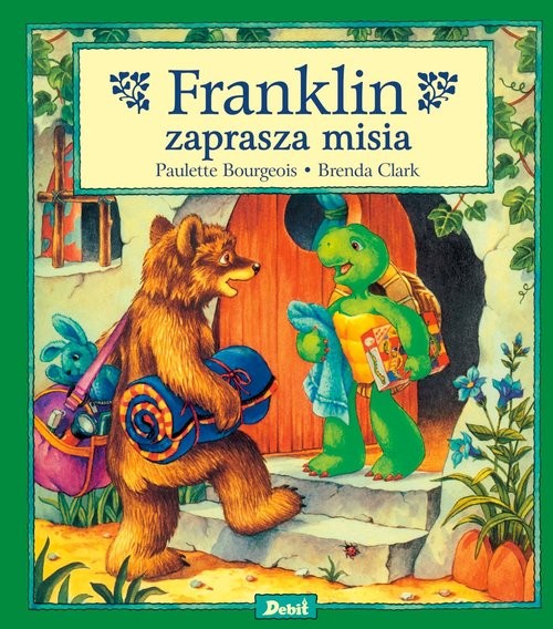 okładka Franklin zaprasza misia książka | Paulette Bourgeois