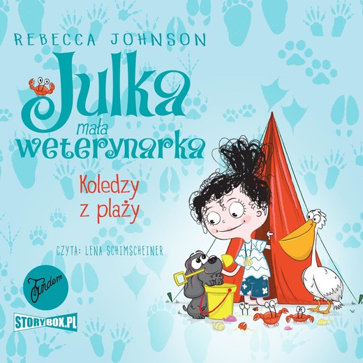 okładka Julka – mała weterynarka. Koledzy z plaży audiobook | MP3 | Rebecca Johnson