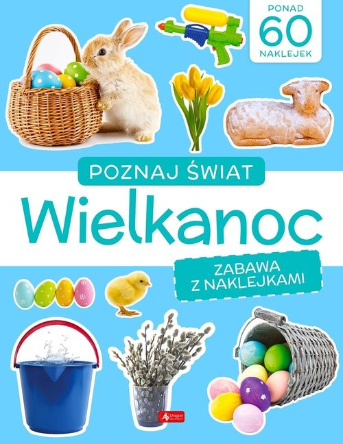 okładka Poznaj świat Zabawa z naklejkami Wielkanoc książka