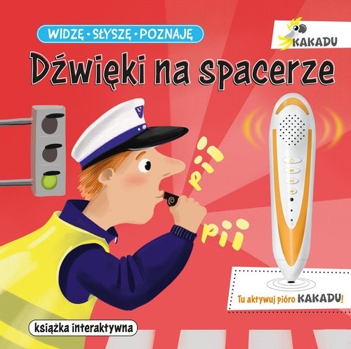 okładka Widzę słyszę poznaję Dźwięki na spacerze książka | Magdalena Młodnicka