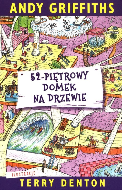 okładka 52-piętrowy domek na drzewie książka | Andy Griffiths