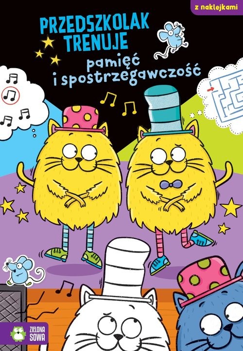 okładka Przedszkolak trenuje pamięć i spostrzegawczość książka