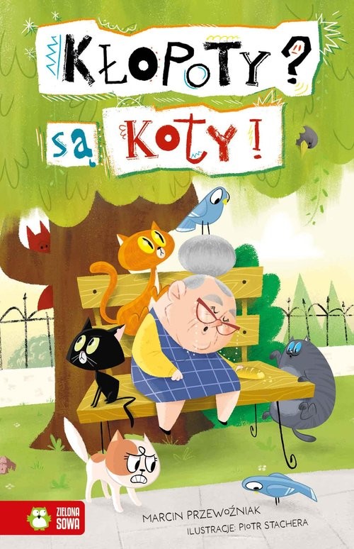 okładka Kłopoty? Są koty! książka | Marcin Przewoźniak