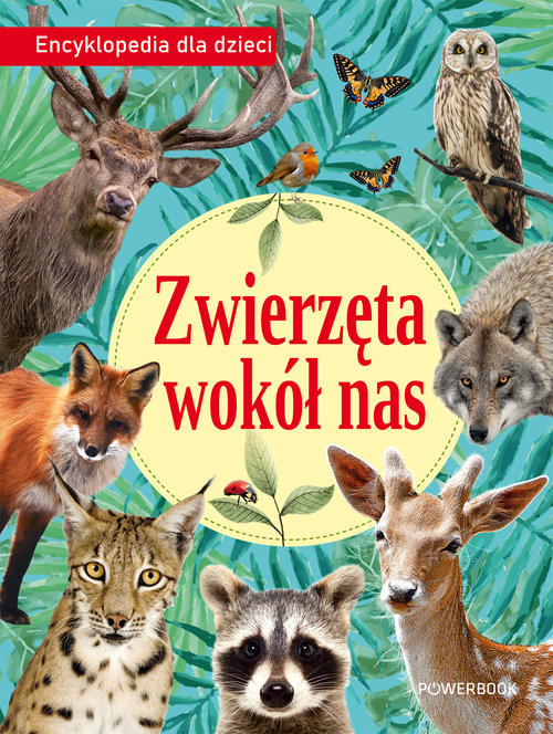 okładka Zwierzęta wokół nas Encyklopedia dla dzieci książka