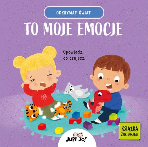 okładka Odkrywam świat To moje emocje Książka z okienkami książka | Magdalena Młodnicka