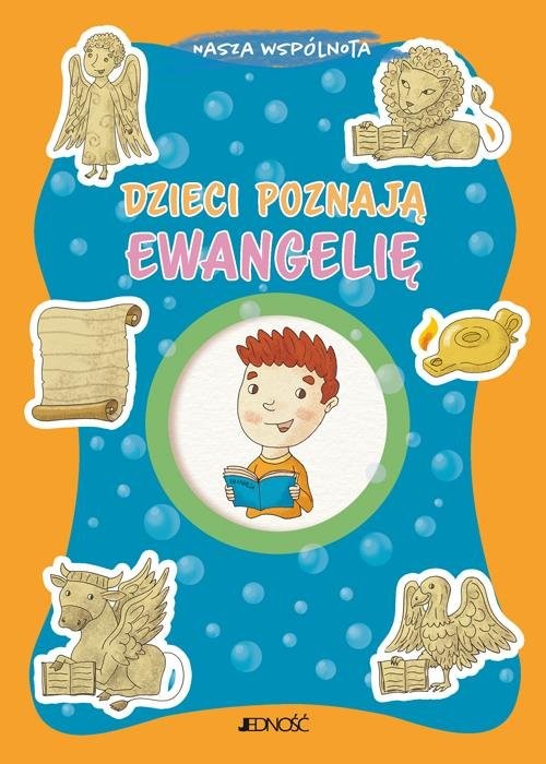 okładka Dzieci poznają Ewangelię książka | Fabris Francesca