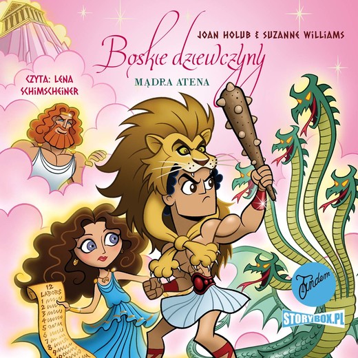 okładka Boskie dziewczyny. Tom 5. Mądra Atena audiobook | MP3 | Joan Holub, Suzanne Williams