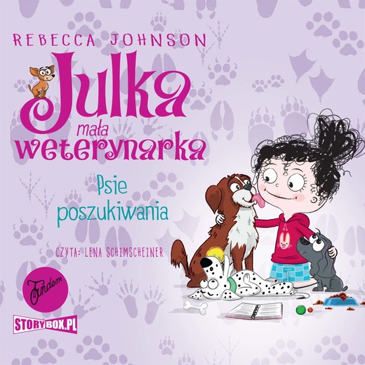 okładka Julka – mała weterynarka. Psie poszukiwania audiobook | MP3 | Rebecca Johnson