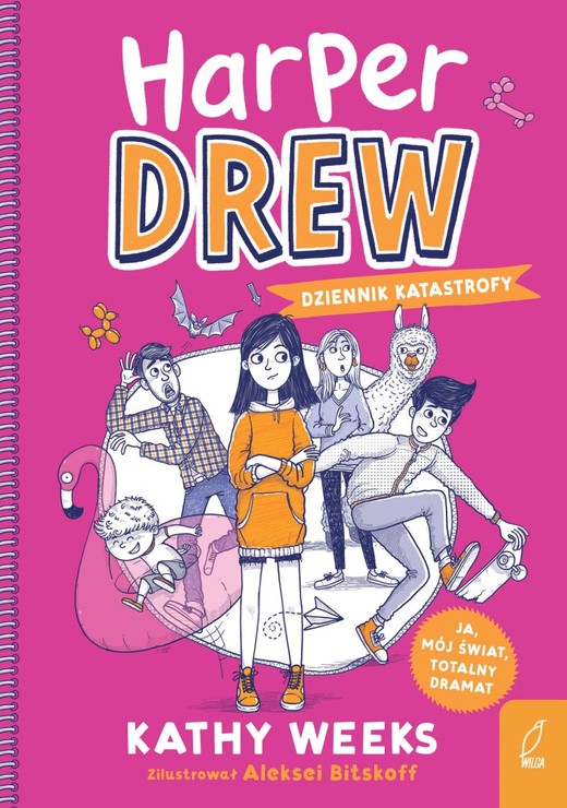 okładka Harper Drew. Dziennik katastrofy książka | Kathy Weeks