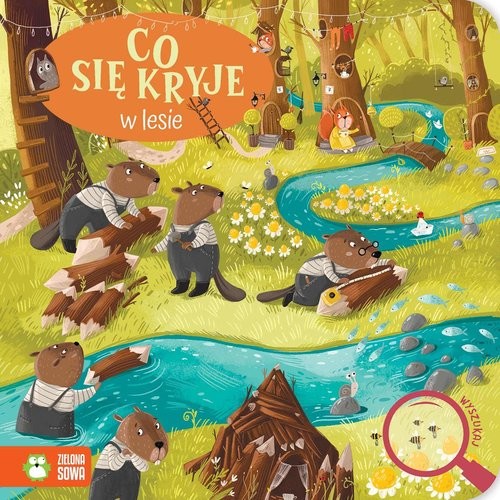 okładka Co się kryje w lesie książka