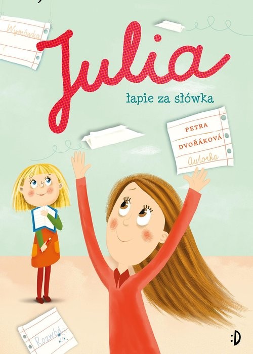 okładka Julia łapie za słówka książka | Petra Dvorakova