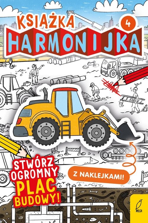 okładka Książka harmonijka Stwórz plac budowy cz.4 książka | Natalia Berlik