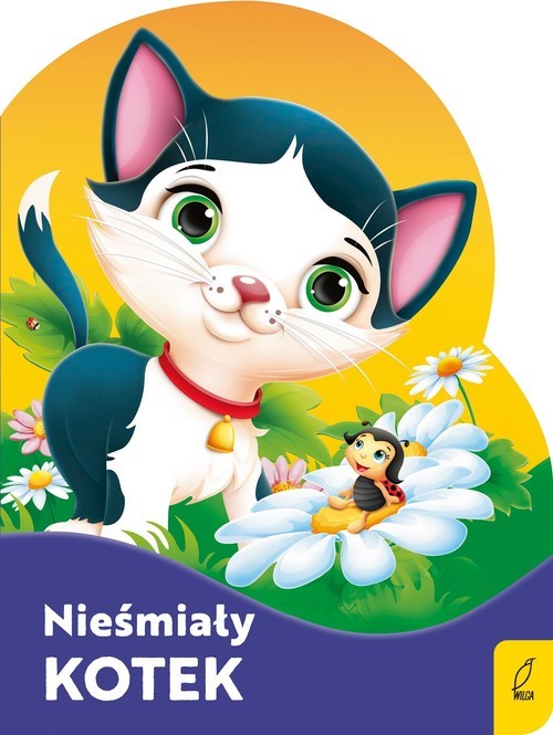 okładka Wykrojnik Nieśmiały kotek książka | Urszula Kozłowska