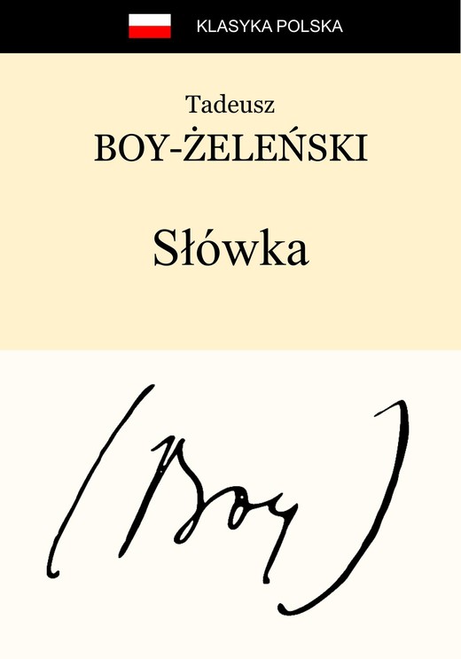 okładka Słówka ebook | epub, mobi | Tadeusz Boy-Żeleński