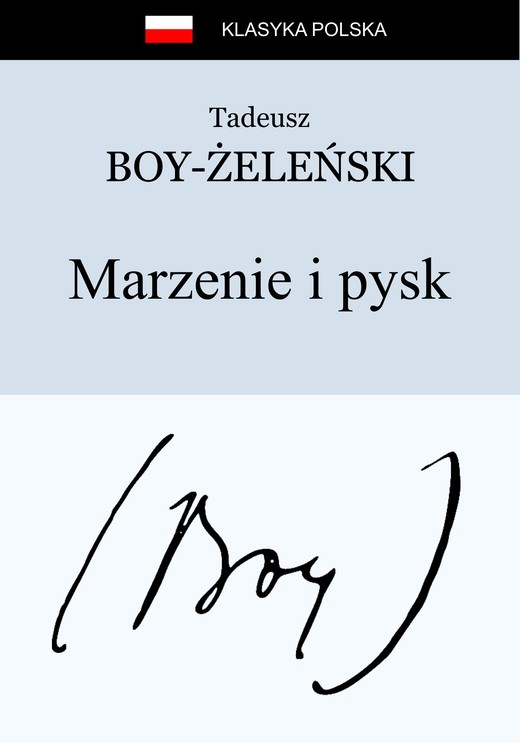 okładka Marzenie i pysk ebook | epub, mobi | Tadeusz Boy-Żeleński