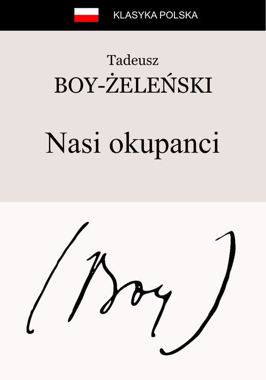 okładka Nasi okupanci ebook | epub, mobi | Tadeusz Boy-Żeleński