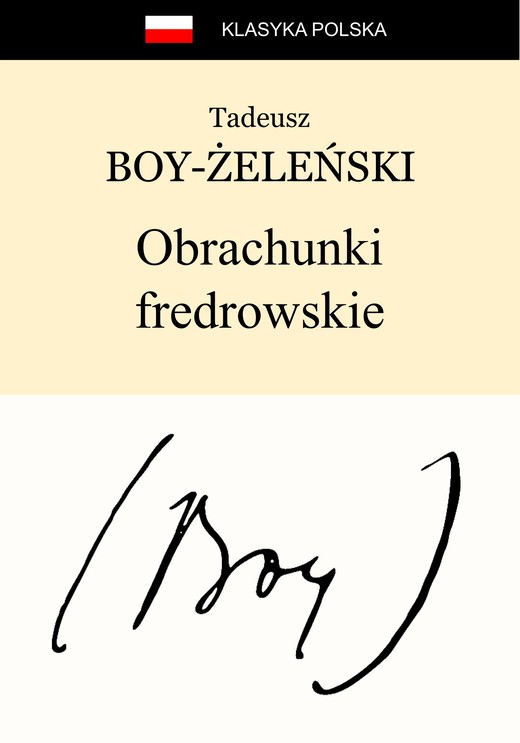 okładka Obrachunki fredrowskie ebook | epub, mobi | Tadeusz Boy-Żeleński