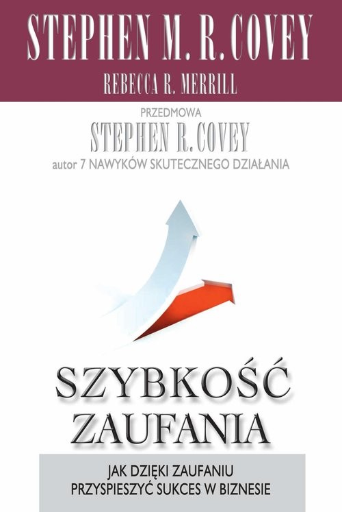 okładka Szybkość zaufania książka | Covey StephenM.R.