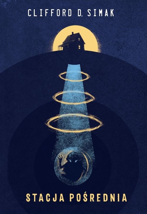 okładka Stacja pośrednia książka | Simak CliffordD.