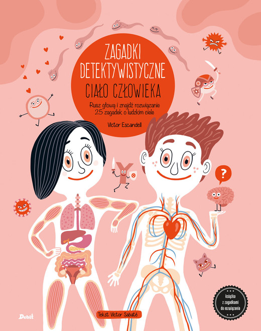 okładka Zagadki detektywistyczne. Ciało człowieka książka | Victor Escandell
