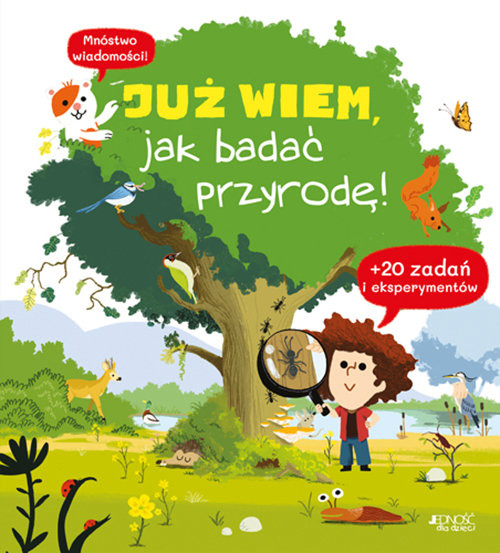 okładka Już wiem jak badać przyrodę! książka | Cécile Jugla