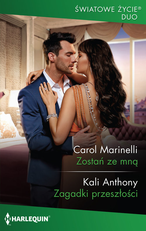 okładka Zostań ze mną książka | Carol Marinelli, Kali Anthony