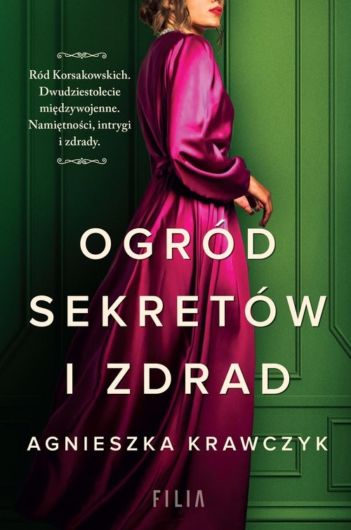 okładka Ogród sekretów i zdrad książka | Agnieszka Krawczyk